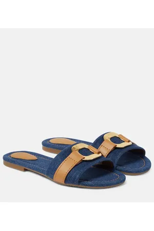 See by Chloé See By ChloÃ© Klaire denim slides