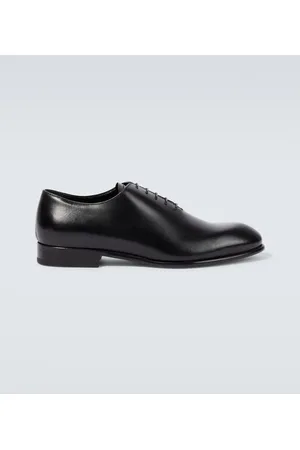 Ermenegildo Zegna Vienna leather Oxford shoes