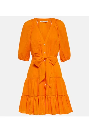 VERONICA BEARD Dewey cotton minidress
