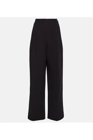 The Row Gaugin high-rise wide leg cotton pants