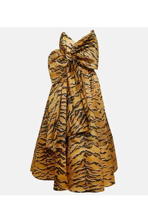 ZIMMERMANN Matchmaker animal-print silk maxi dress