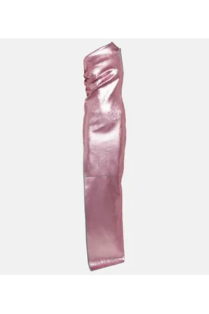 Rick Owens One-shoulder sequined gown