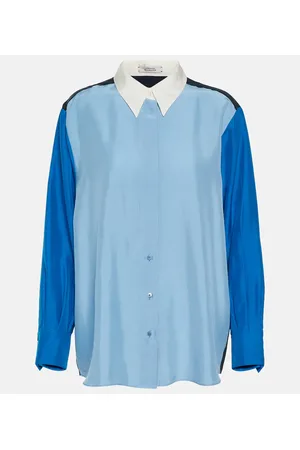 Dorothee Schumacher Colorblock silk blouse