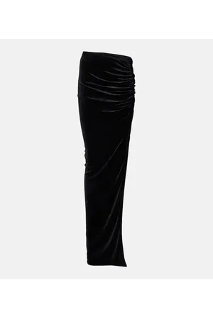 Rick Owens Lilies Svita jersey maxi skirt