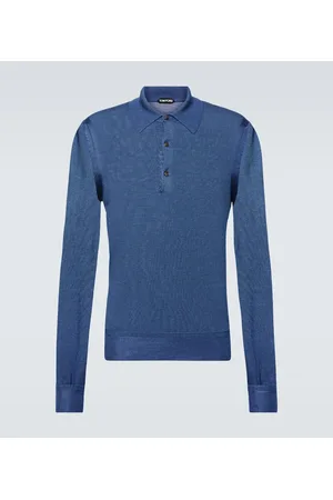 Tom Ford Cashmere and silk polo sweater