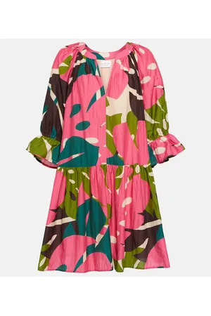 Velvet Tracy cotton and silk minidress