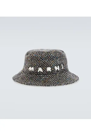 Marni Logo wool bucket hat