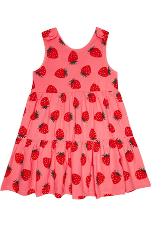 Jelly Mallow Fraise cotton dress