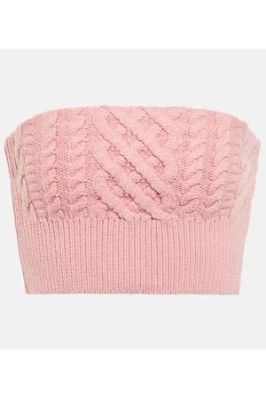 EMILIA WICKSTEAD Bimba wool cropped bustier