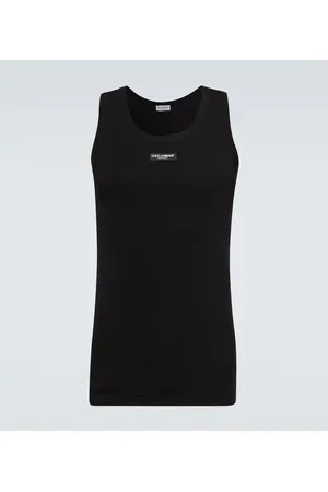 Dolce & Gabbana Logo cotton-blend top