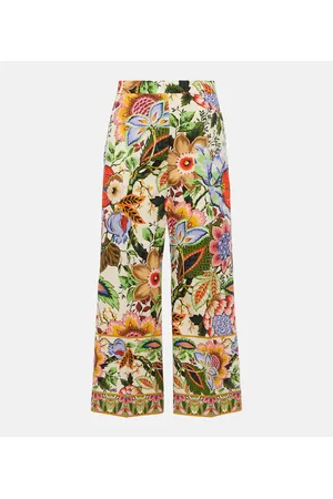 Etro Floral cotton culottes