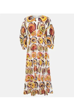 Chloé ChloÃ© Printed silk maxi dress