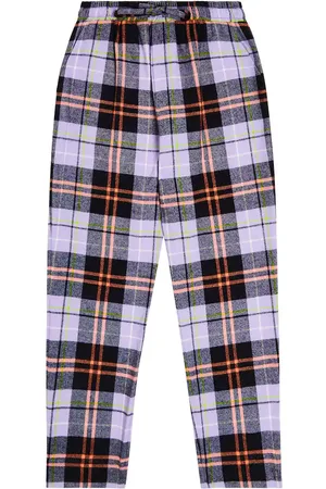 PAADE Checked cotton pants