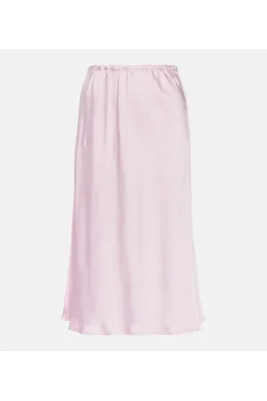 Jil Sander Satin midi skirt