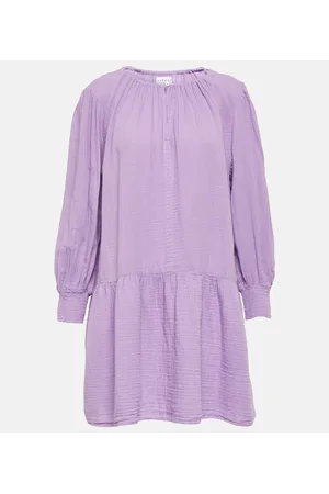 Velvet Viviana cotton mini dress