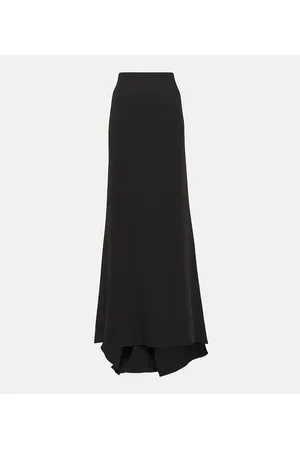 VALENTINO Cady Couture silk maxi skirt