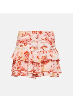 POUPETTE ST BARTH Alizee ruffled miniskirt
