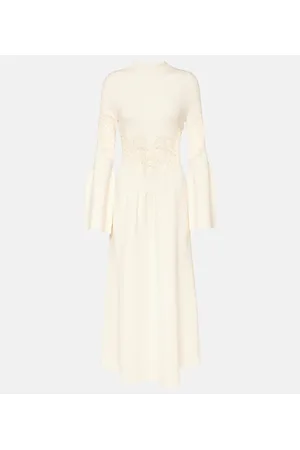 Chloé ChloÃ© Wool-blend maxi dress