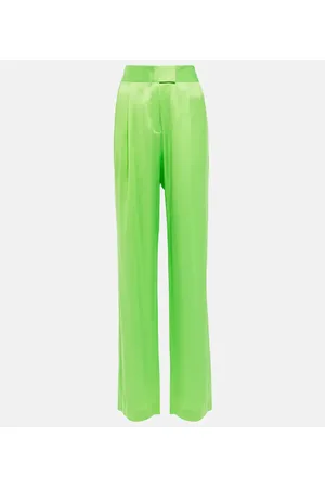 The Sei High-rise wide-leg silk satin pants