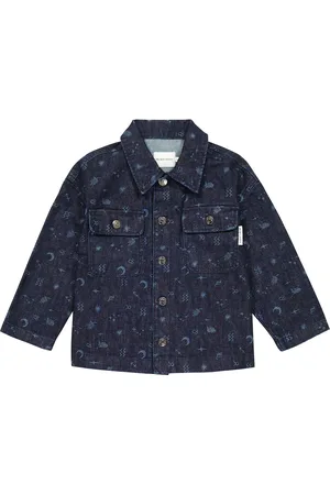 The New Society Cosmos printed denim jacket