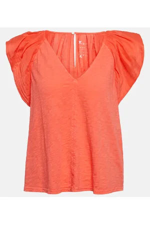 Velvet Carly cotton top