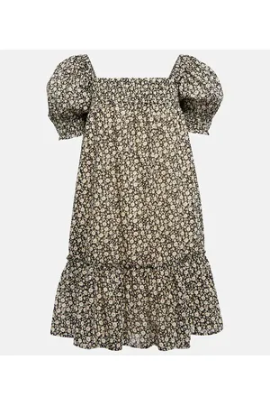 Tory Burch Floral smocked minidress