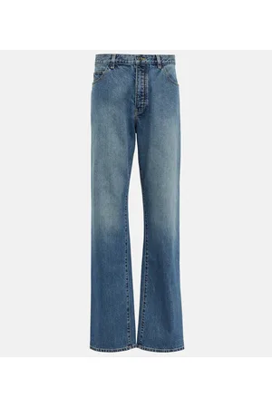 Alaïa AlaÃ¯a Lover low-rise straight jeans