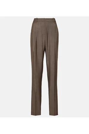 Joseph Turnchapel mid-rise wool and mohair pants