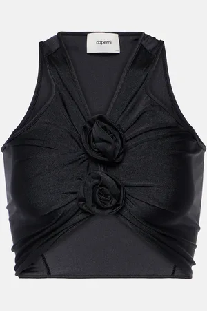 COPERNI Floral jersey top