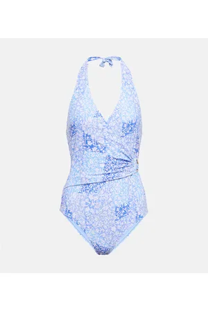 Heidi Klein Stella Maris printed swimsuit