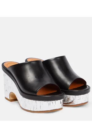 Chloé ChloÃ© Oli leather platform mules