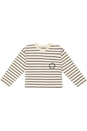 The New Society Eneko striped cotton T-shirt