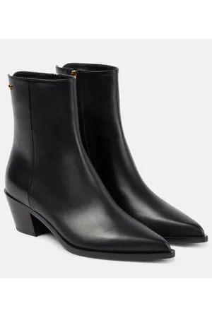 Gianvito Rossi Kinney leather ankle boots