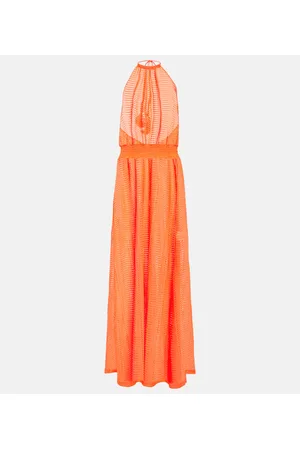 Melissa Odabash Maeva halter-neck maxi dress