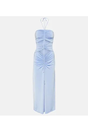 Jade Swim Kira ruched midi dress