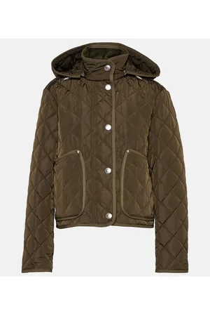 Burberry Quilted cropped jacket