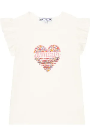 Tartine Et Chocolat Embroidered cotton T-shirt