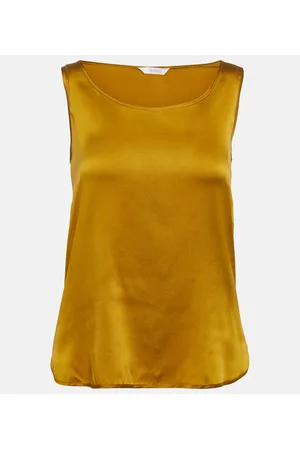 Max Mara Leisure Pan stretch-silk tank top