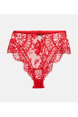 Dolce & Gabbana High-rise lace briefs