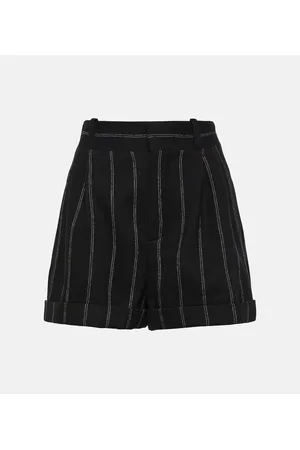 The Mannei Kudebi pinstripe wool shorts