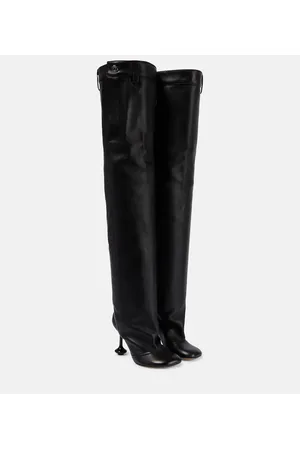 Loewe Toy leather over-the-knee boots