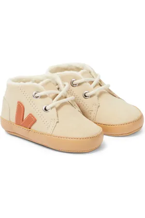 Veja X Bonpoint Baby suede booties