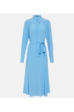 Joseph Diane silk crÃªpe de chine shirt dress