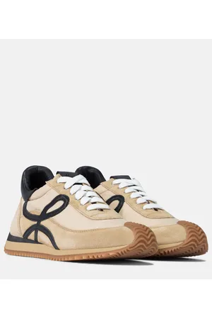 Loewe Flow Runner suede sneakers
