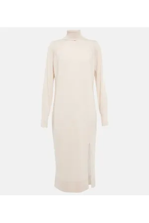 Jardin des Orangers Wool and cashmere sweater midi dress