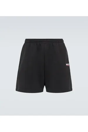 Balenciaga Printed cotton jersey shorts