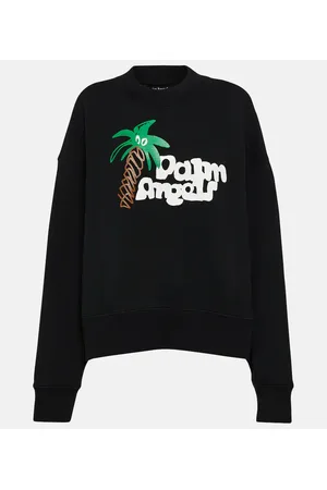 Palm Angels Printed cotton sweatshirt