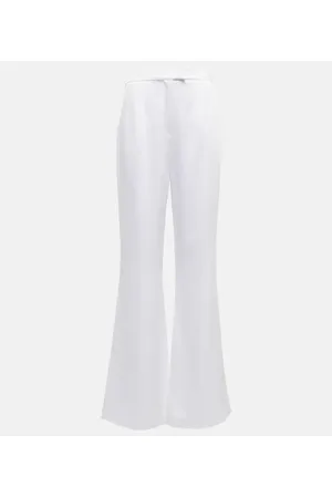 GALVAN Bridal high-rise wide-leg pants