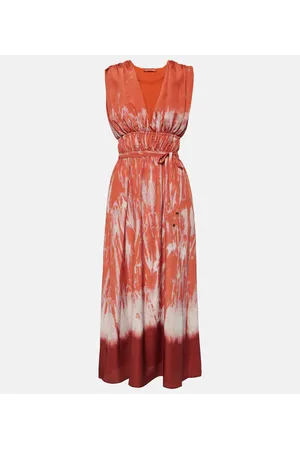 Altuzarra Fiona ruched midi dress