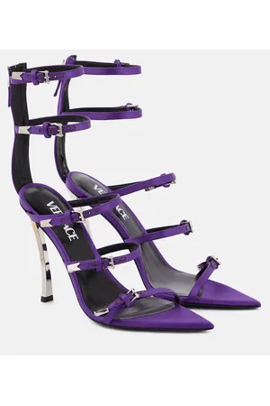 VERSACE Pin-Point leather sandals